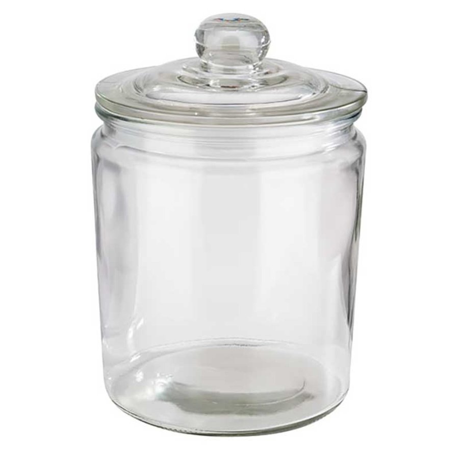 Glass Candy/Cookie Jar (4 sizes)