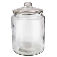 Bocal à bonbons/biscuits en verre (4 tailles)