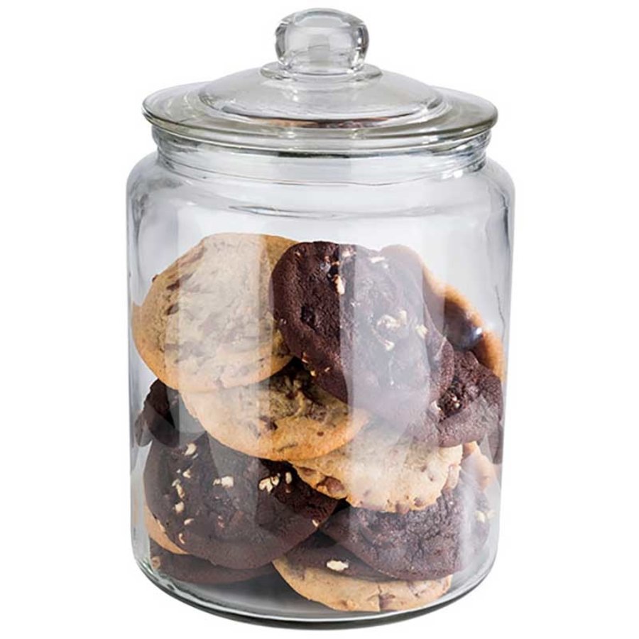 Glass Candy/Cookie Jar (4 sizes)