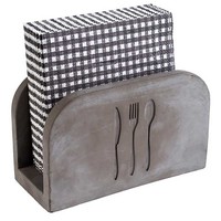 Porte-serviettes en béton | 50 serviettes