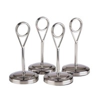 Porte-numéros de table en acier inoxydable | 10,5 cm (3 couleurs)