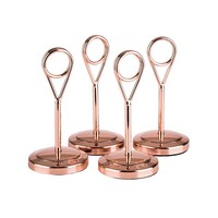 Porte-numéros de table en acier inoxydable | 10,5 cm (3 couleurs)