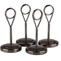 Porte-numéros de table en acier inoxydable | 10,5 cm (3 couleurs)