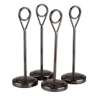 Porte-numéros de table en acier inoxydable | 15,5 cm (3 couleurs)