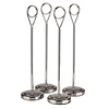 APS Porte-numéros de table en acier inoxydable | 20,5 cm (3 couleurs)