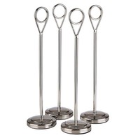 Stainless Steel Table Number Holders | 20.5 cm