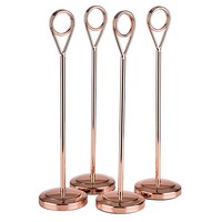 Porte-numéros de table en acier inoxydable | 20,5 cm (3 couleurs)