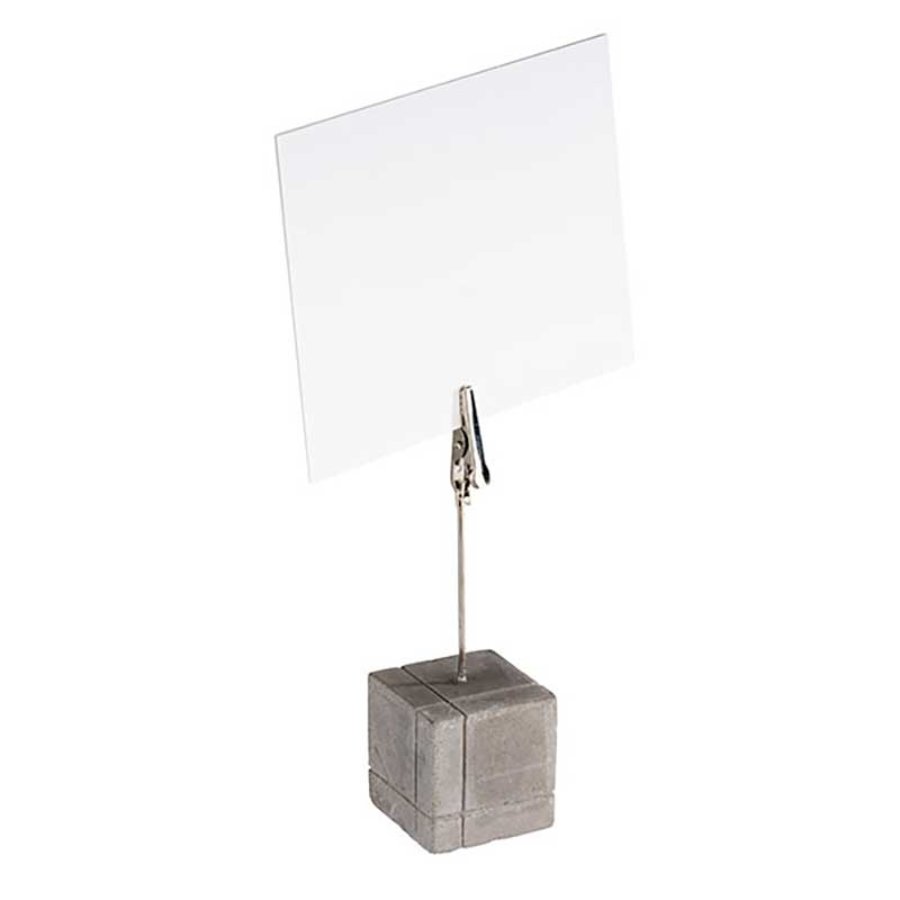 Table number holder Concrete (3 shapes)