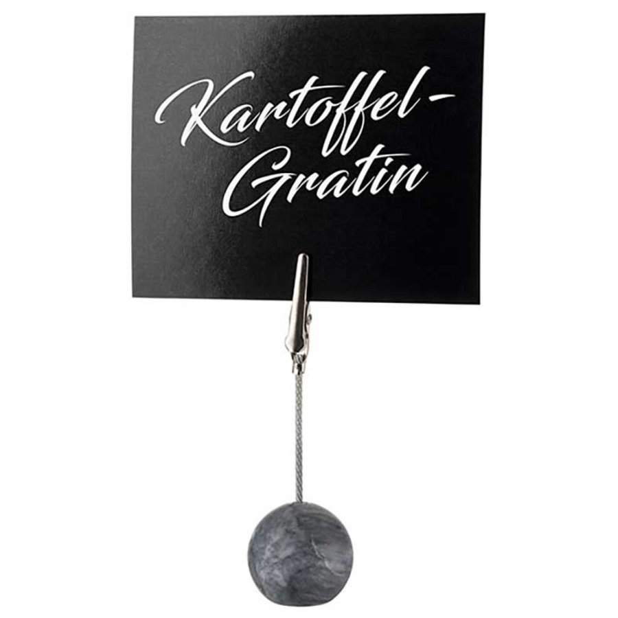 Table number holder Marble (2 shapes)