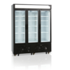 HorecaTraders Steel Display Freezer | Three glass doors 1252 L