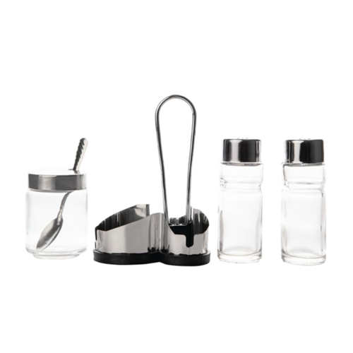  Comas Salt, pepper and mustard mixing set 
