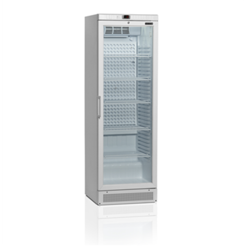  HorecaTraders Medicine Refrigerator with glass door 595 x 640 x 1840 mm 
