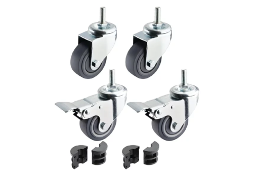  Vogue Wheels for stainless steel work tables (4 pieces) 