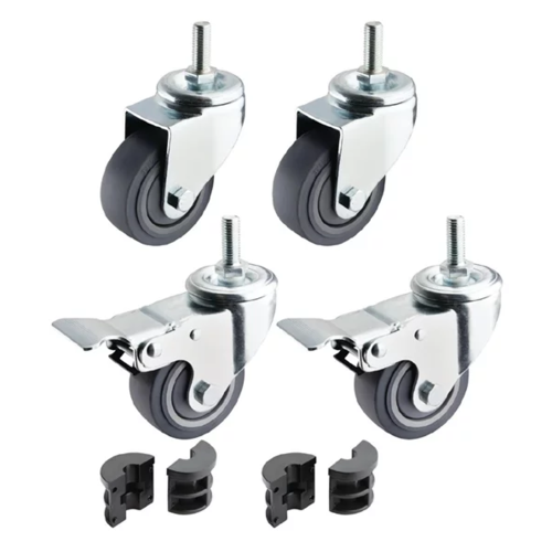  Vogue Wheels for stainless steel work tables (4 pieces) 
