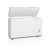 HorecaTraders Laborgefrierschrank Weiß | 400L | 150x71x(h)95 cm