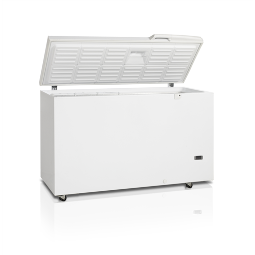  HorecaTraders Laborgefrierschrank Weiß | 400L | 150x71x(h)95 cm 