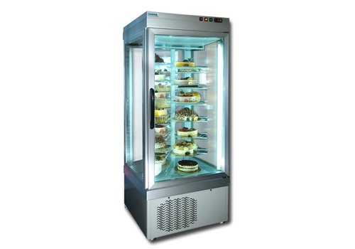  HorecaTraders Vitrine à pâtisserie ou vitrine à gâteaux - 26 gâteaux 