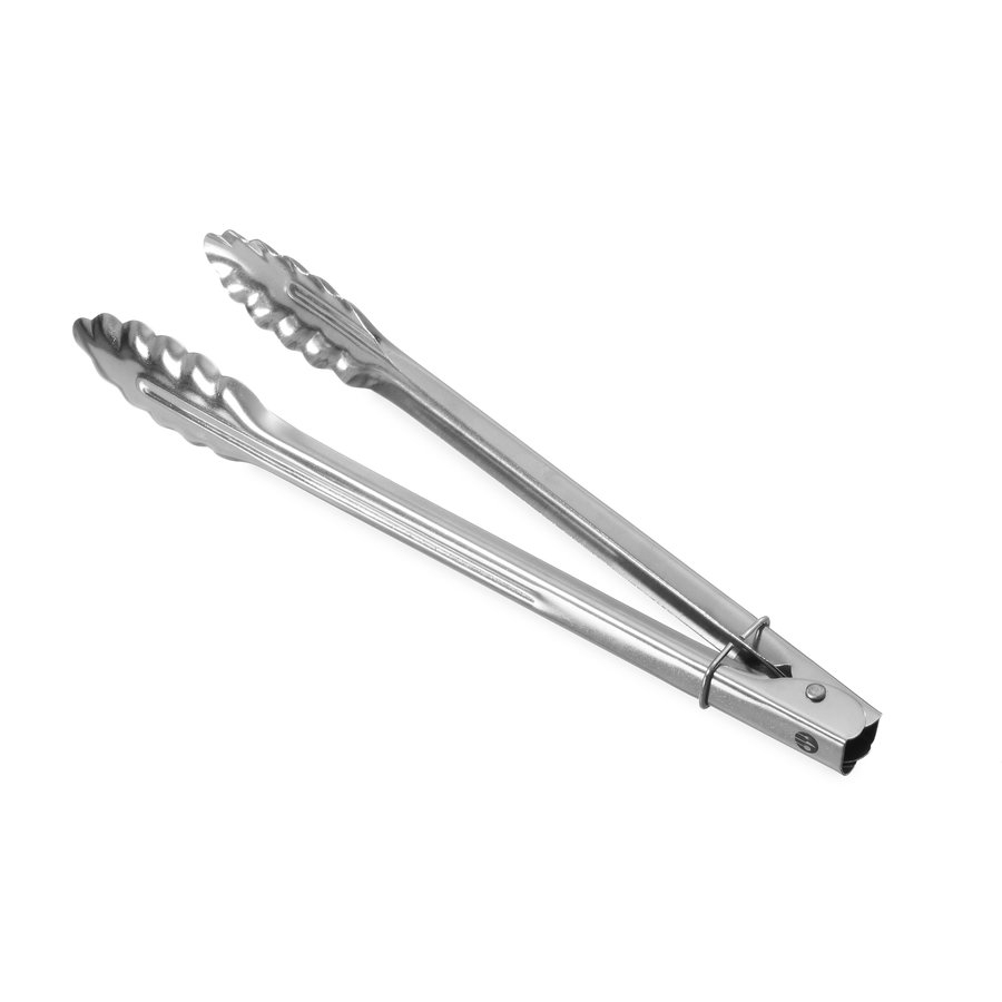 Stainless steel salad tongs 3 Dimensions