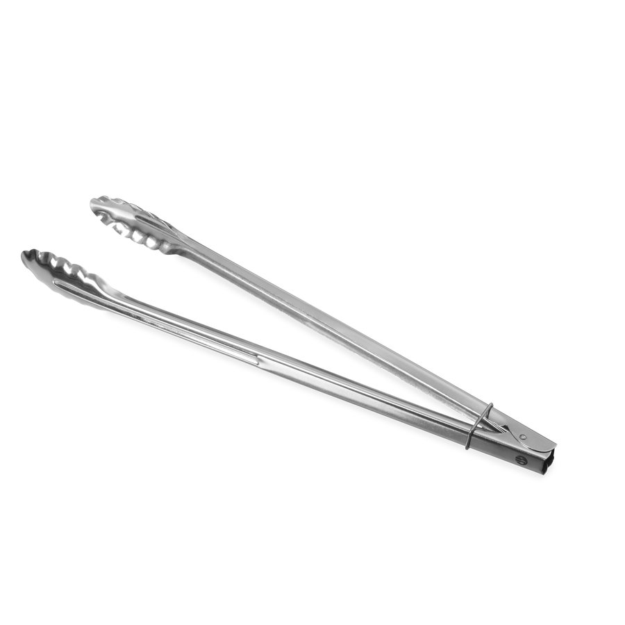 Stainless steel salad tongs 3 Dimensions