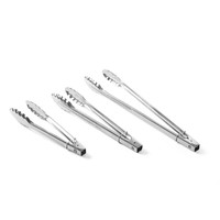 Stainless steel salad tongs 3 Dimensions