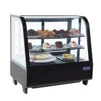 Refrigerated display - Table display case - black 100 liters