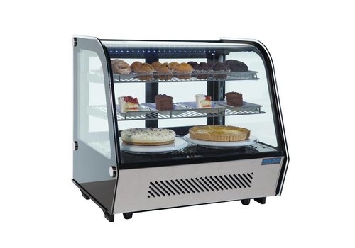  Polar Vitrine à pâtisserie 162L | MEILLEURES VENTES 