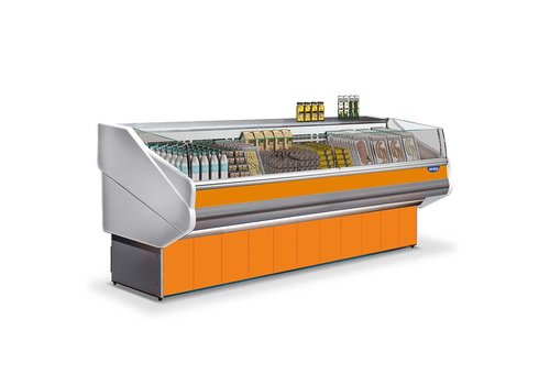  HorecaTraders Self-Service Refrigerated Display Case | 4 Sizes 