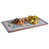 Serviertablett aus Melamin | GN 1/1 | Arabeskenlinie