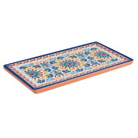 Serviertablett aus Melamin | GN 1/3 | Arabeskenlinie