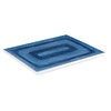 APS Serviertablett aus Melamin | GN 1/2 | Blaue Ozeanlinie