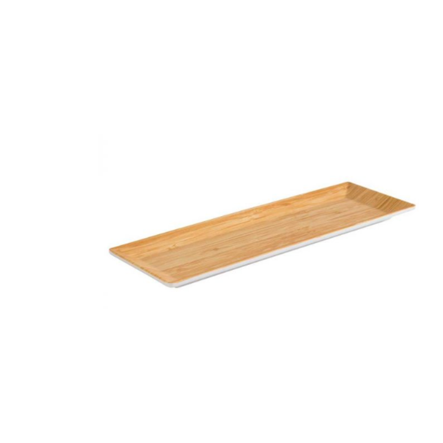 Planche de service en mélamine | 5 formats | Ligne Bambou