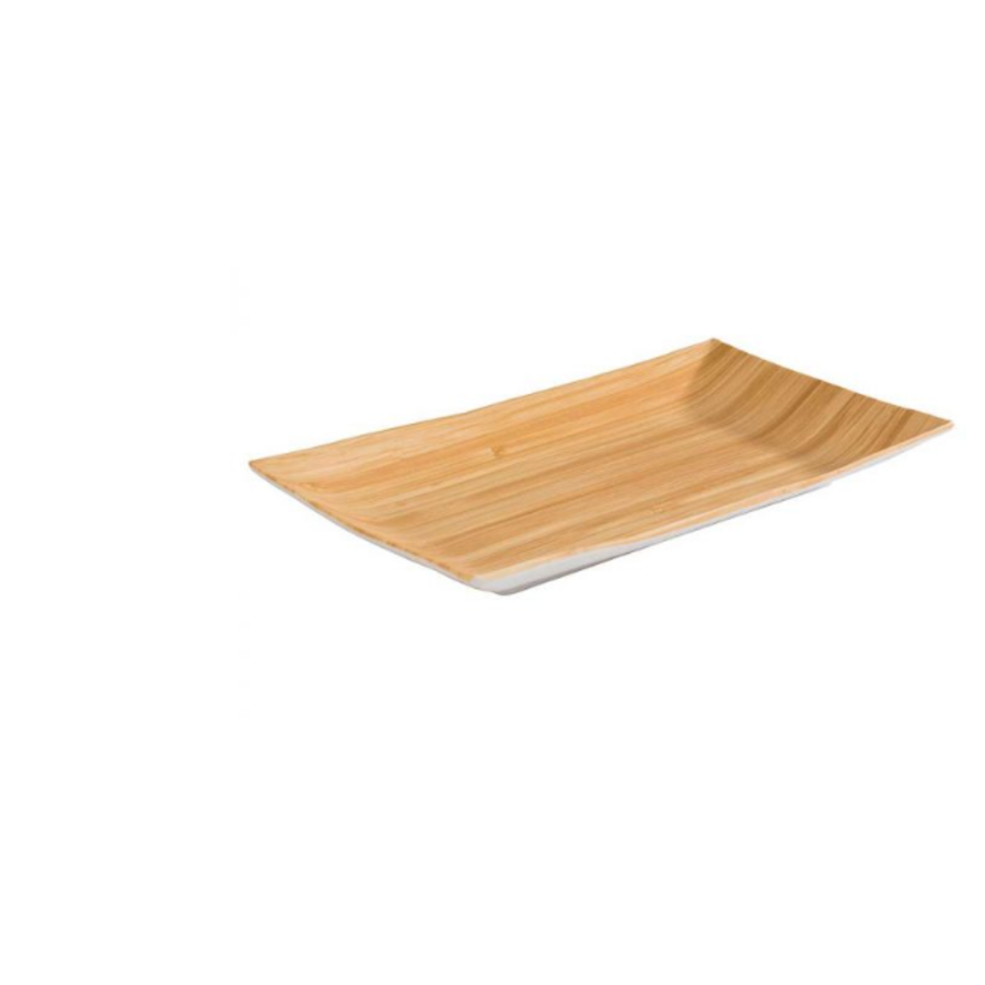 Planche de service en mélamine | 5 formats | Ligne Bambou