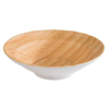 APS Melamine Bowl Round | 30.5 x 30.5 x (h) 8.5 cm | Bamboo line