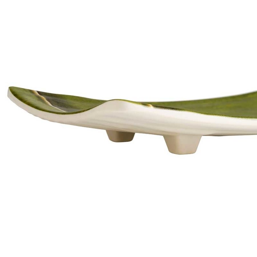 Melamine serving tray Green Bamboo Line