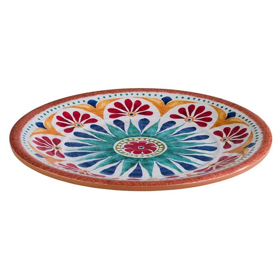 Assiette de service en mélamine | Ligne Arabesque | 2 formats