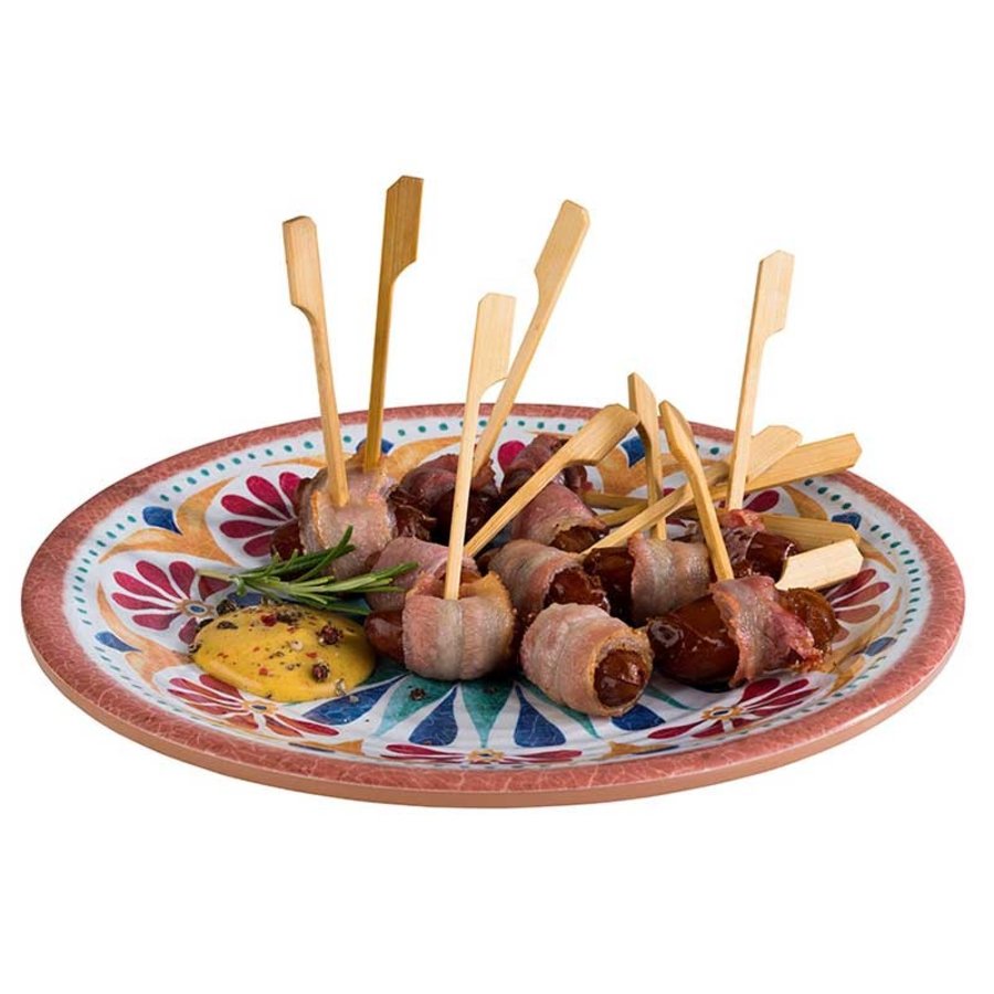 Assiette de service en mélamine | Ligne Arabesque | 2 formats