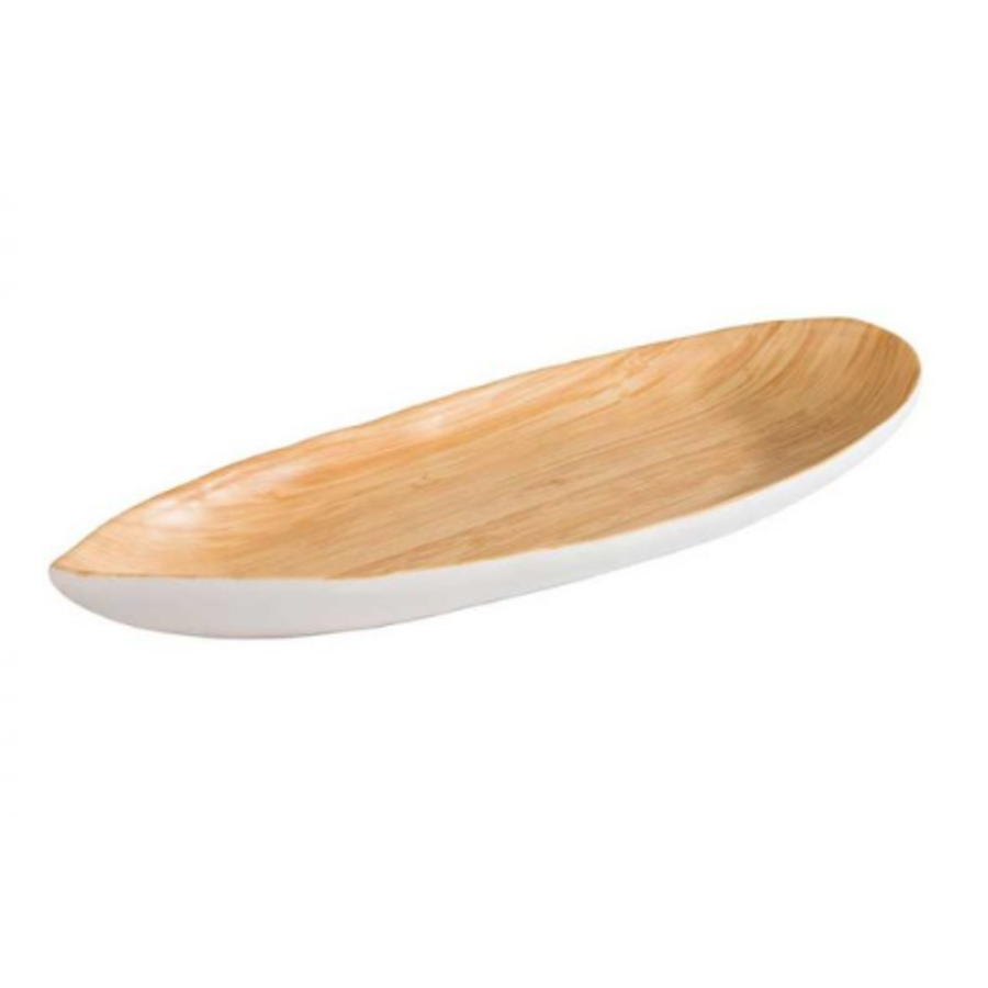Plateau de service en mélamine | Ligne Bambou | 30 x 13 cm