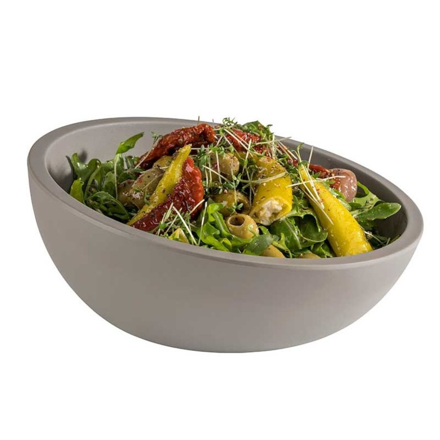 Jade Line - Melamine Bowl | Gray (3 sizes)