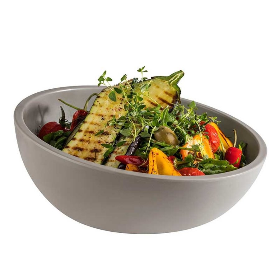 Jade Line - Melamine Bowl | Gray (3 sizes)