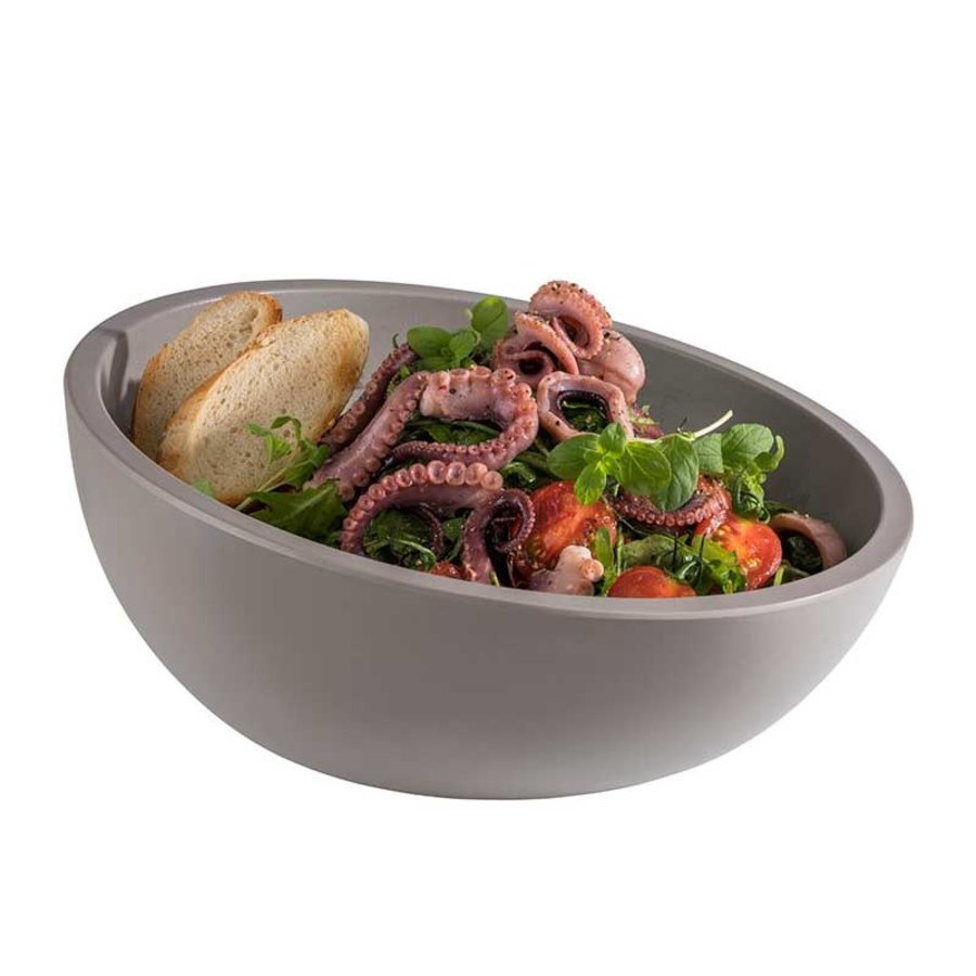 Jade Line - Melamine Bowl | Gray (3 sizes)