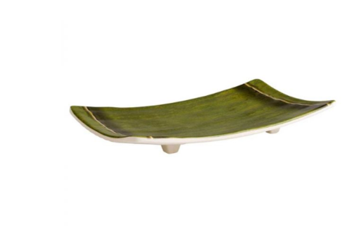  APS Melamine serving tray Green Bamboo Line 