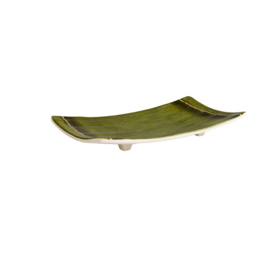 Serving tray Melamine | Green Bamboo Line