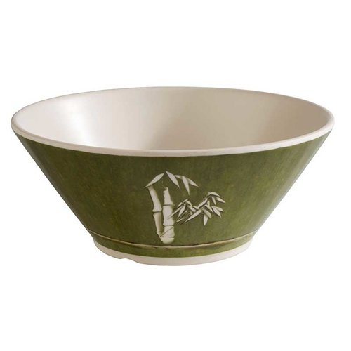  APS Melamine Serving Bowl | Green Bamboo Line | 3 Sizes 