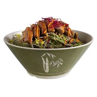 Melamine Serving Bowl | Green Bamboo Line | 3 Sizes