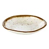 APS Stone Art Line - Melamine Bowl | White / Brown (2 sizes)