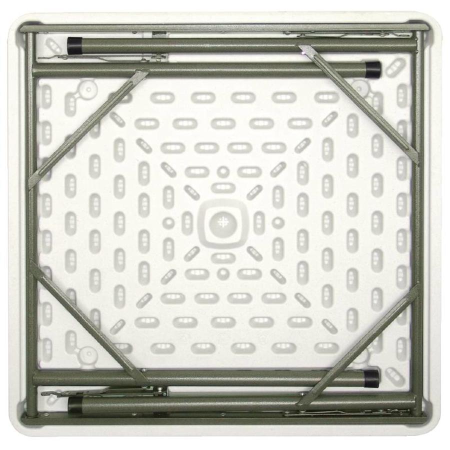 Folding Party Table White | 86 x 86 cm