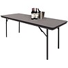Bolero Inklapbare tafel zwart - 183cm