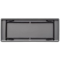Table pliante noire - 152 cm