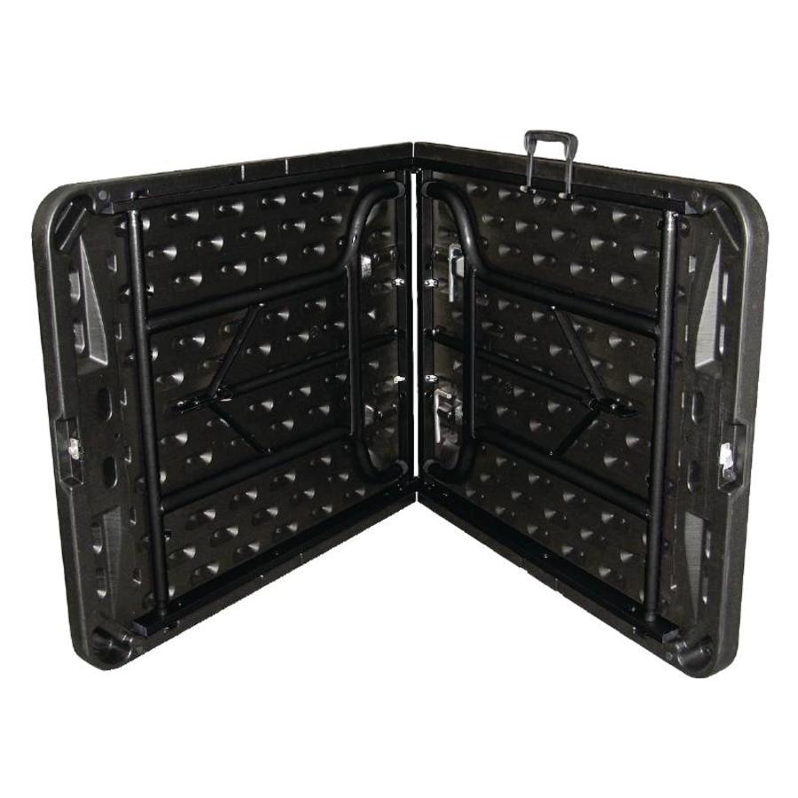 Klappbarer Buffettisch schwarz - 183cm