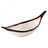 APS Melamine serving dish 'leaf' | 30.5 x 10 x (h) 7.5 cm | Crocker Line